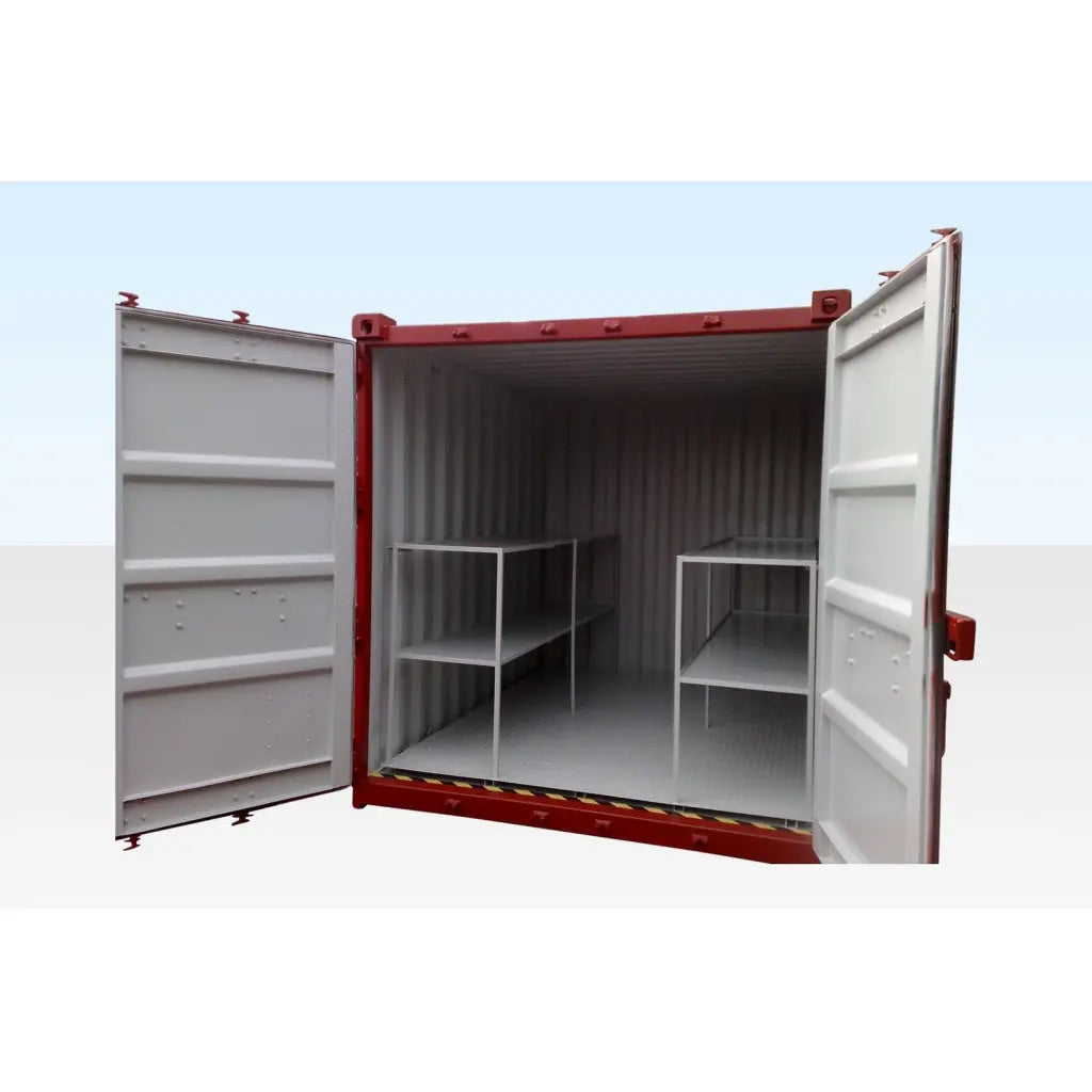 Almacén De Piso Plano De 8 Pies