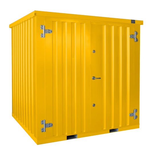 Contenedor desmontable amarillo 2x2m ral 1018