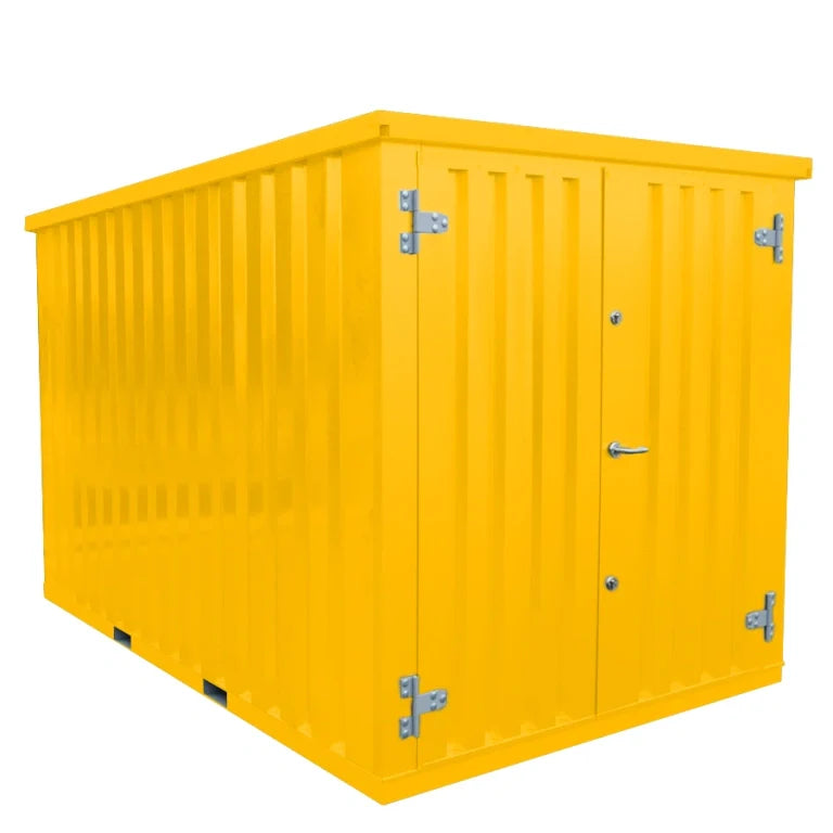 Contenedor desmontable amarillo 3x2m ral 1018 lc