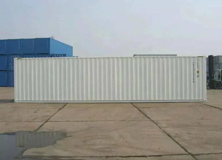 Contenedor Marítimo Blanco De 40 Pies – Nuevo
