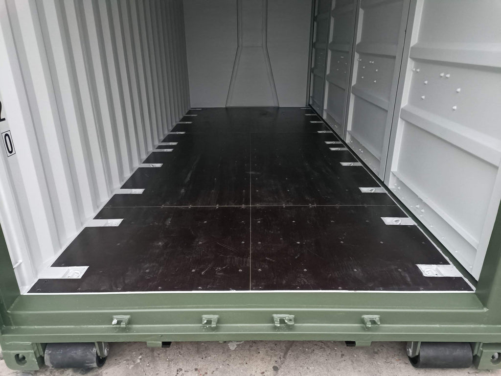 Contenedor de 20 pies con acceso lateral completo stanag