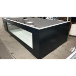 Piscina de polipropileno de 6,5 mx 2,5 m con ventana de 4 m